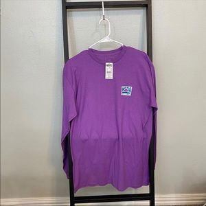 Vans long sleeve over sized tee